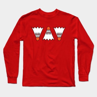 Shuttlecock Trio Long Sleeve T-Shirt